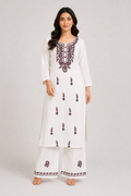 Lucknowi Kurti Pant Set