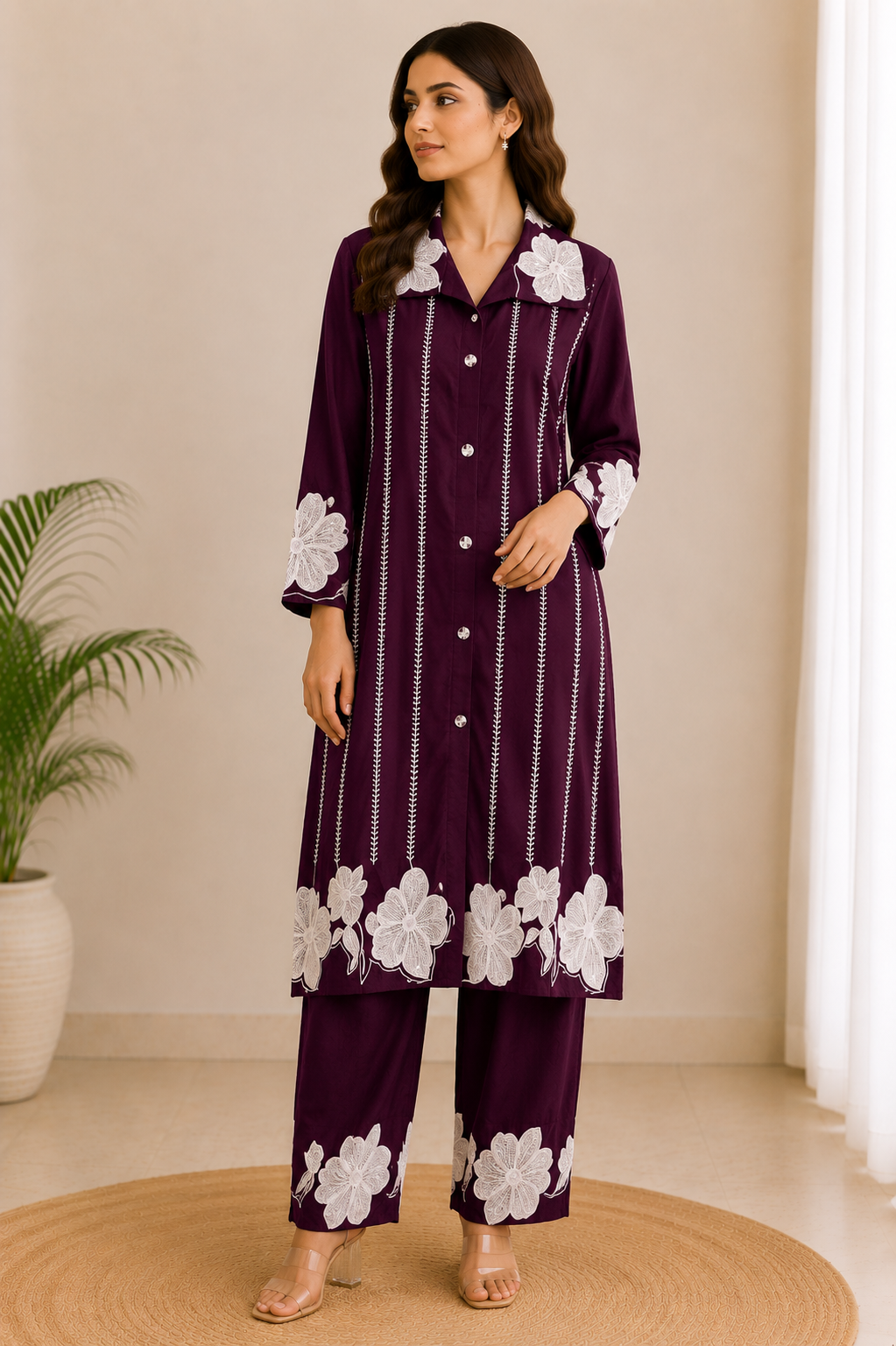 Plum Co-Ord Set