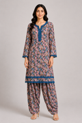 Printed Farshi Co-Ord Set
