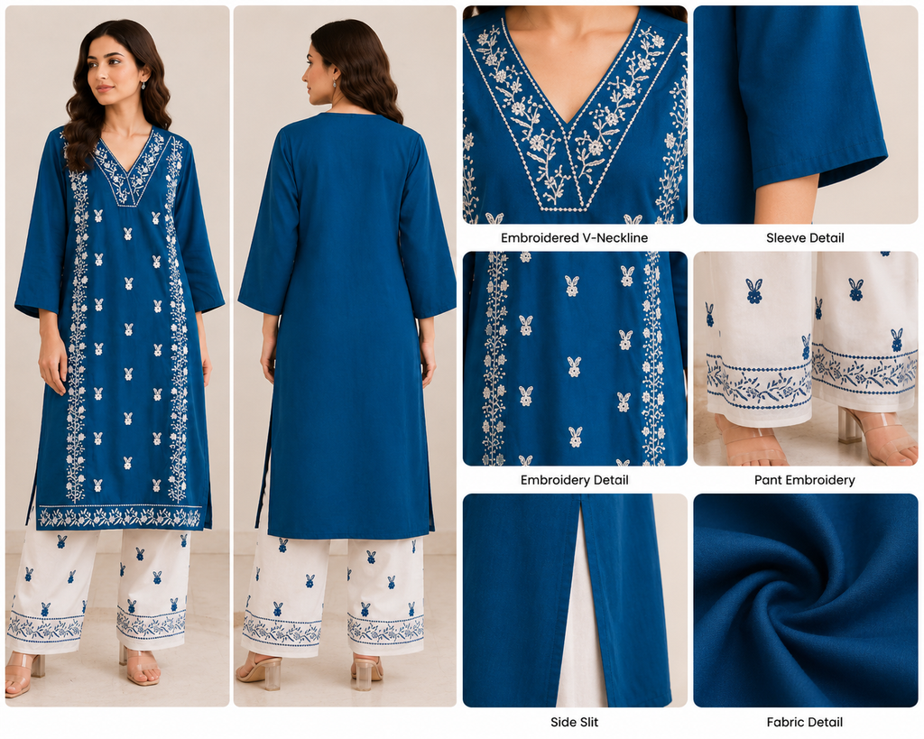 Embroidered Suit