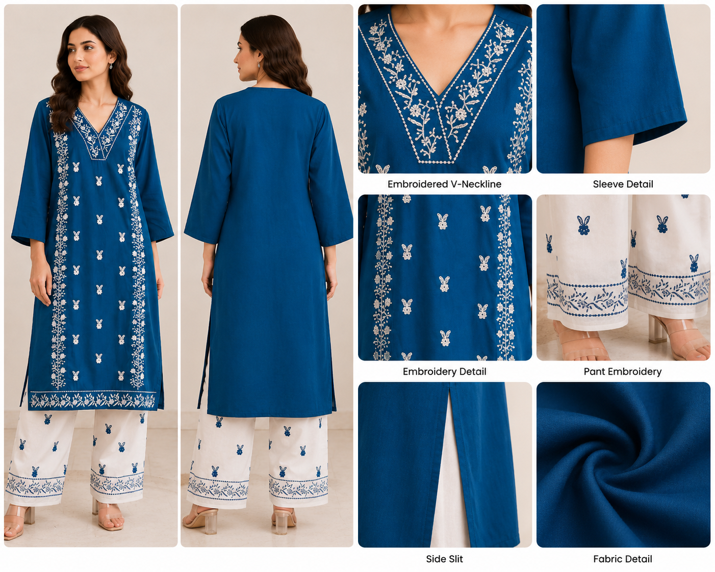 Embroidered Suit