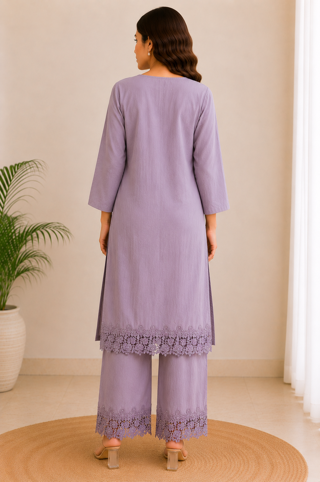 Lavender Lace Co-Ord Set